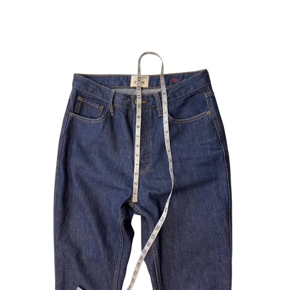 Sézane Womens Brut Sexy Slim-Fit Denim Jeans High-Waisted Size 30 Blue - Picture 15 of 16